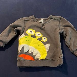 Boys 24 month Monster Crewneck